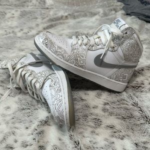 Jordan 1 Retro Laser High Top - Youth Size 6.5